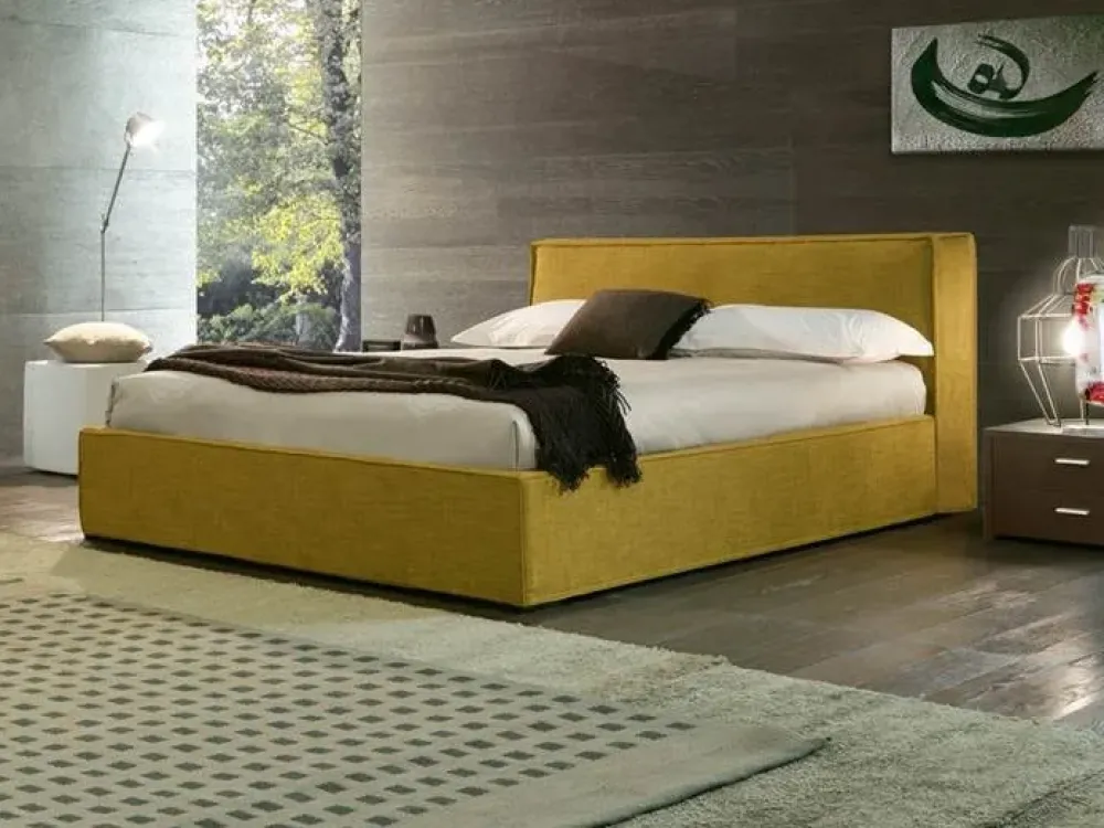 Letto imbottito con contenitore Jasmine a prezzo scontato^Ergogreen Discount