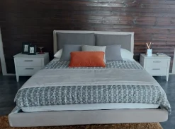 V&nice Letto imbottito con contenitore Wiki a prezzo ribassato- Letti