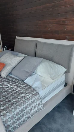 V&nice Letto imbottito con contenitore Wiki   a prezzo ribassato- Letti
