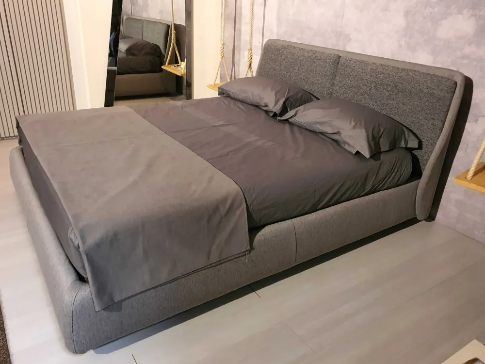 Letto imbottito con contenitore Bend a prezzo ribassato^Ditre Italia Best