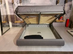 Letto imbottito con contenitore Bend a prezzo ribassato^Ditre Italia Best