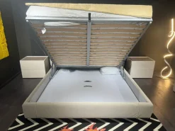 Clearance Letto imbottito con contenitore Set  a prezzo scontato Letti