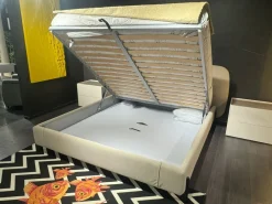 Clearance Letto imbottito con contenitore Set  a prezzo scontato Letti
