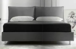 Collezione esclusiva Letto imbottito con contenitore Aria  a prezzo scontato- Letti