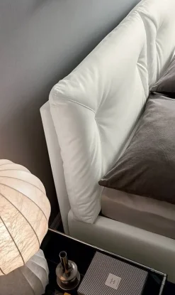 Sale Letto imbottito con contenitore Edgar  a prezzo scontato Letti