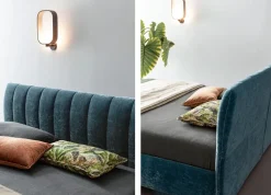 New Letto imbottito con contenitore Thomas  a prezzo scontato Letti