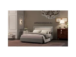 V&nice Letto imbottito con contenitore Chloe  a prezzo ribassato- Letti
