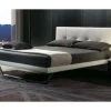 Outlet Letto imbottito con gambe Alexia light  a prezzo ribassato Letti