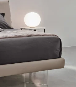 Best Letto imbottito con gambe Mtre letto in pelle  a prezzo scontato Letti