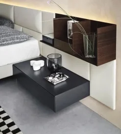 Sangiacomo Letto imbottito con giroletto Ecletto  a prezzo scontato- Letti