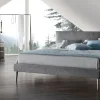 Letto imbottito con giroletto Letto sander  a prezzo scontato^V&nice Best