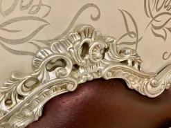 Di Liddo & Perego Letto imbottito con giroletto Chic a prezzo ribassato- Letti