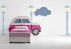 Best Letto imbottito con giroletto * car  a prezzo scontato Letti