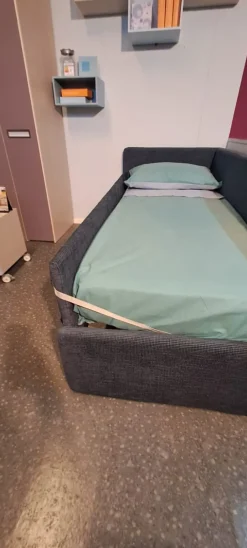 Moretti Compact Camerette Letto imbottito con giroletto Bravo  a prezzo scontato- Letti