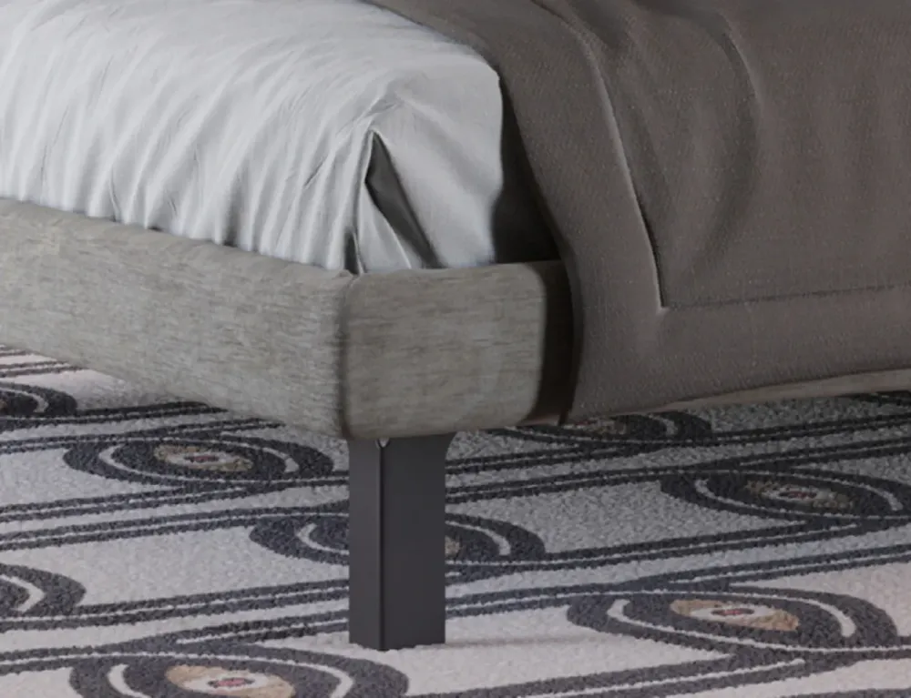 Hot Letto imbottito con giroletto Blade a prezzo ribassato Letti