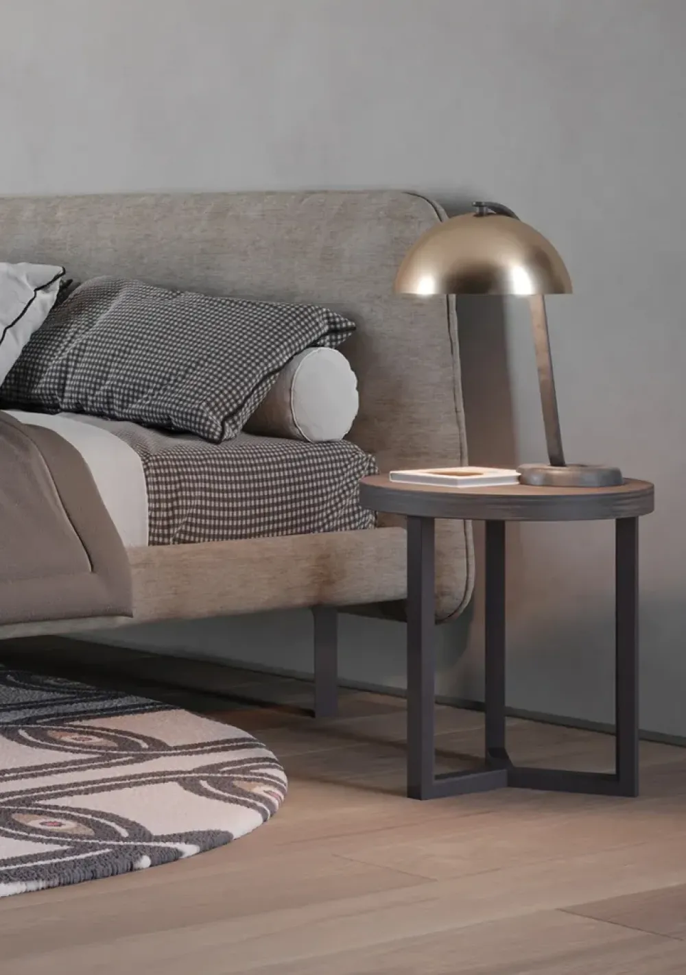 Hot Letto imbottito con giroletto Blade a prezzo ribassato Letti