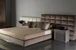 Best Letto imbottito con giroletto Letto maxi centauro velluto a prezzo scontato Letti