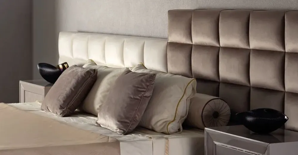 Best Letto imbottito con giroletto Letto maxi centauro velluto a prezzo scontato Letti