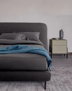 Dall'Agnese Letto imbottito Hary * a prezzo scontato!- Letti