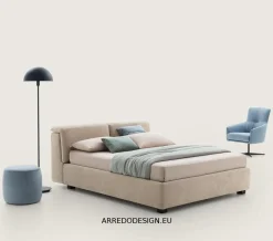 Discount Letto imbottito modello Apollo di scontato 35% Letti