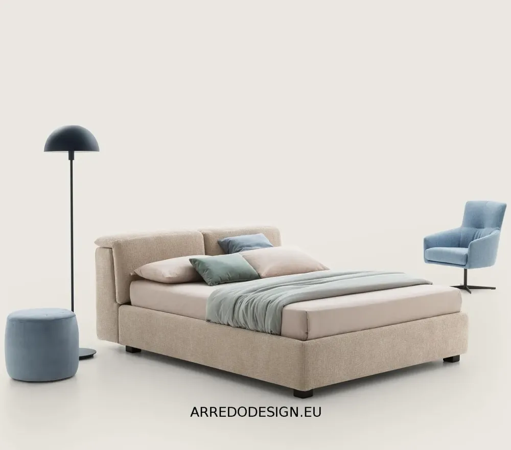 Discount Letto imbottito modello Apollo di scontato 35% Letti