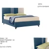 Letto imbottito modello Box bed di scontato 47%^Gienne New