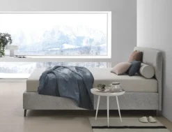 Letto imbottito modello Banny di scontato 30%^Artigianale Hot