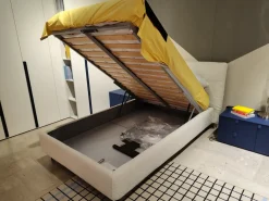 Online Letto imbottito modello Cut compatto di scontato 36% Letti