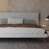 Outlet Letto imbottito modello Kudo di scontato 40% Letti