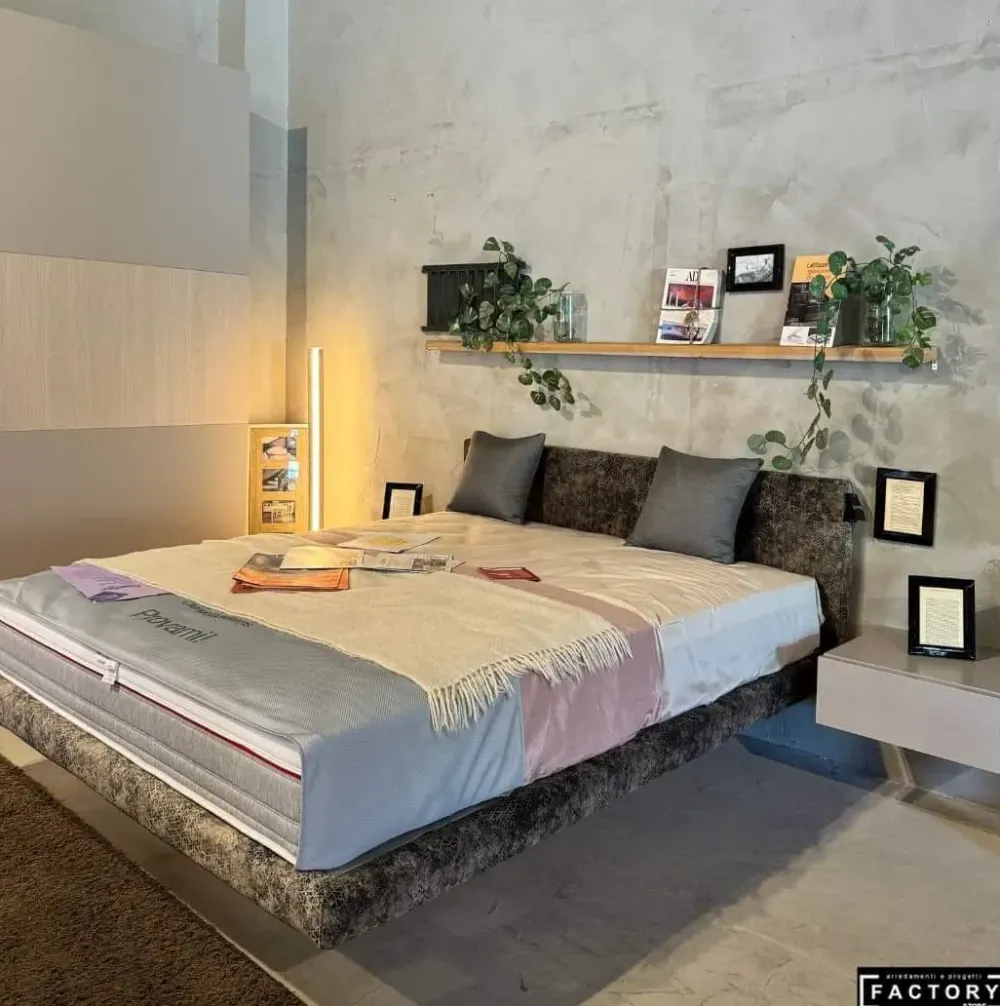 Hot Letto imbottito modello Letto mod. magia di scontato 40% Letti