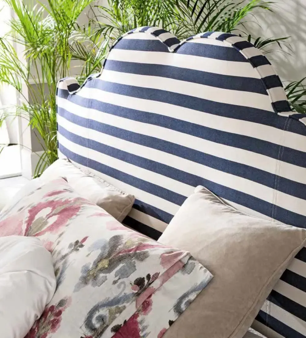 Md work Letto imbottito modello Letto luxury doppio contenitore di scontato 50%- Letti