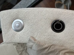 Clearance Letto imbottito modello Letto rotondo cristal high-tech tessuto di scontato 48% Letti