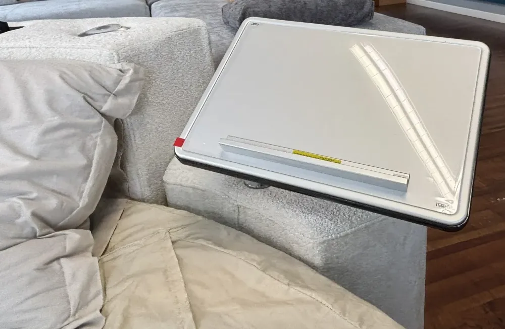 Clearance Letto imbottito modello Letto rotondo cristal high-tech tessuto di scontato 48% Letti