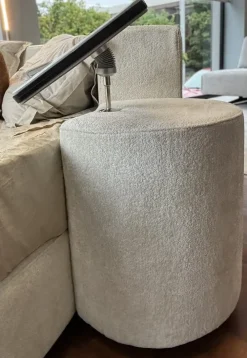 Clearance Letto imbottito modello Letto rotondo cristal high-tech tessuto di scontato 48% Letti