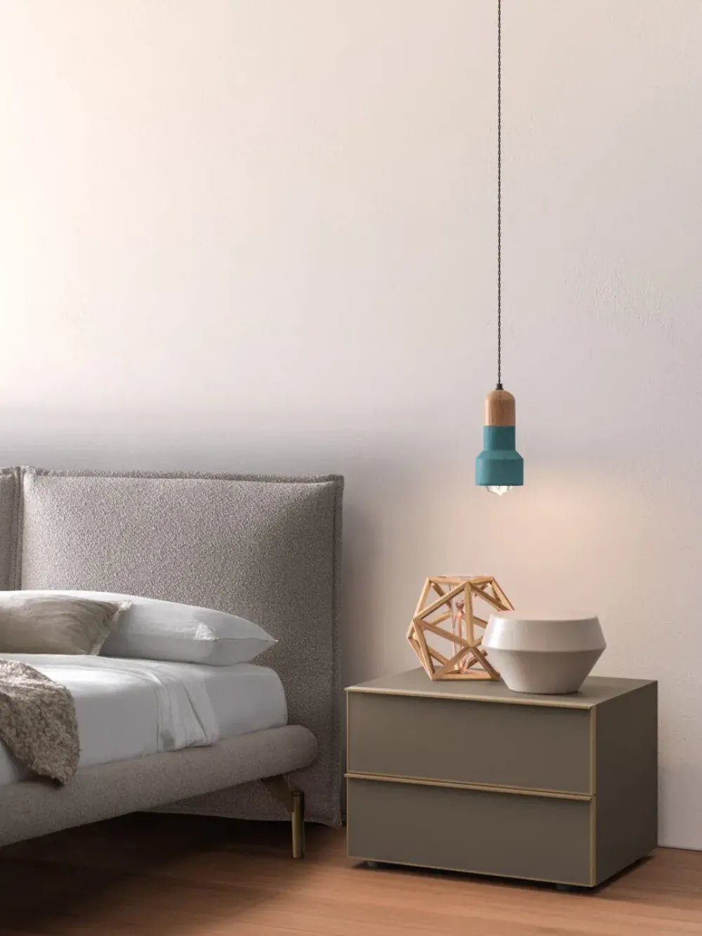 New Letto imbottito modello Letto matrimoniale modello alissa di scontato 40% Letti