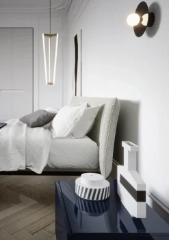 NovaMobili Letto imbottito modello Park di scontato 34%- Letti