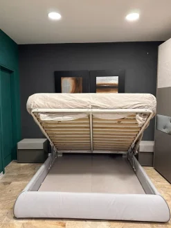 Letto imbottito modello Roger di scontato 50%^Giessegi Hot