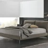 New Letto imbottito modello River di scontato 30% Letti