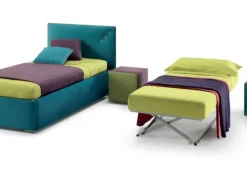 Samoa Letto imbottito modello Sottosopra * di scontato 30%- Letti