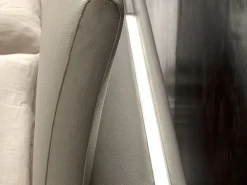 Artigianale Letto imbottito modello Space di scontato 50%- Letti