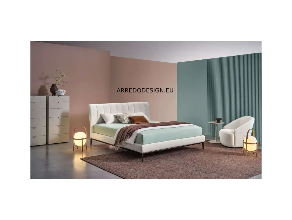 Letto imbottito modello Thomas di scontato 30%^Twils Best