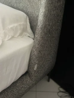 Letto imbottito modello Velvet di scontato 13%^NovaMobili New