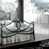 Letto in ferro battuto con giroletto Letto matrimoniale mod.camelot in ferro battuto  a prezzo ribassato^Pama Letti New