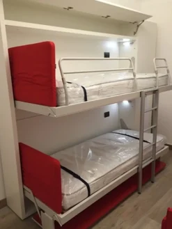 New Letto in legno a scomparsa Kali duo board 2200  a prezzo ribassato Letti