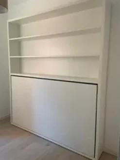 Outlet Letto in legno a scomparsa Poppi 120 desk  a prezzo scontato Letti