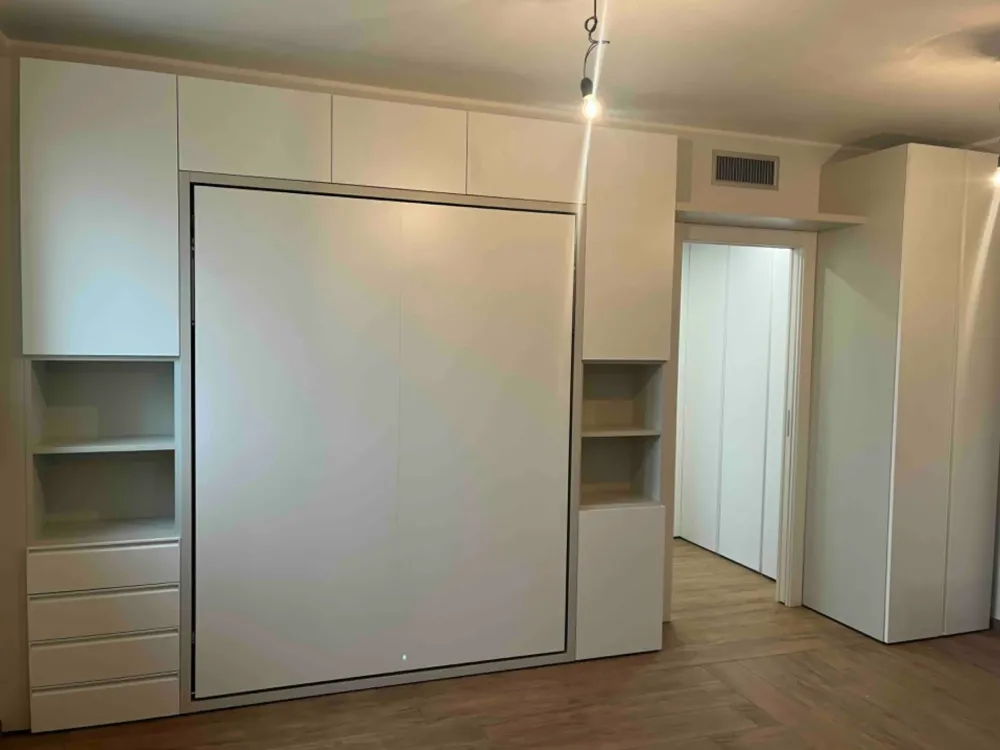 Letto in legno a scomparsa Penelope 2 standard 177 p35 a prezzo scontato^Clei Outlet