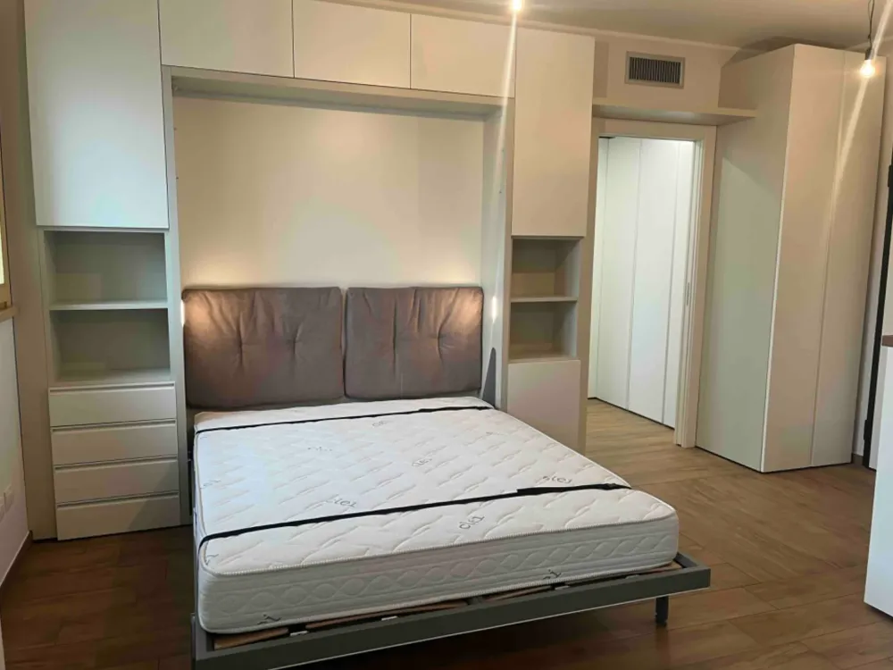 Letto in legno a scomparsa Penelope 2 standard 177 p35 a prezzo scontato^Clei Outlet