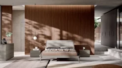 Letto in legno con gambe Miranda  a prezzo ribassato^Homes