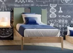 Letto in legno con gambe Mix  a prezzo scontato^ZG Mobili Discount