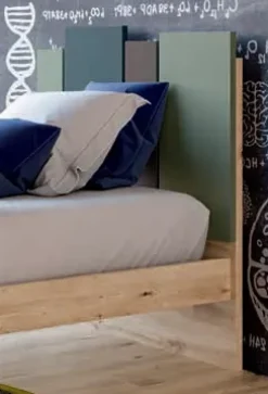 Letto in legno con gambe Mix  a prezzo scontato^ZG Mobili Discount